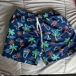 Men’s large chubbies swim trunks